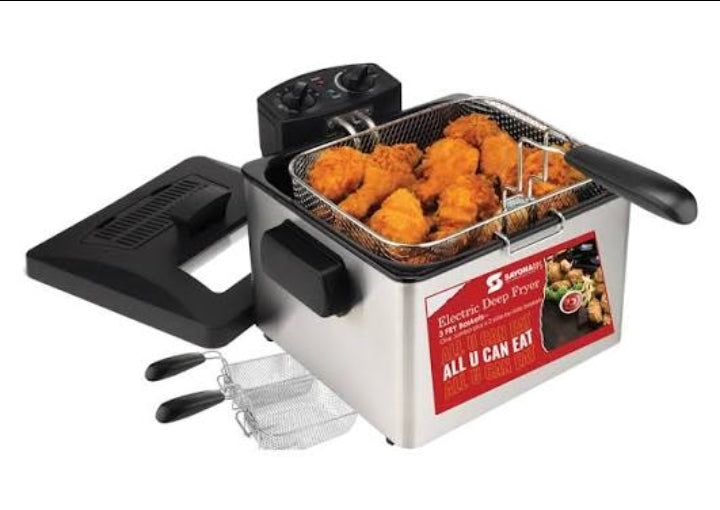 The Sayona electric deep fryer SDF- SDF-4395