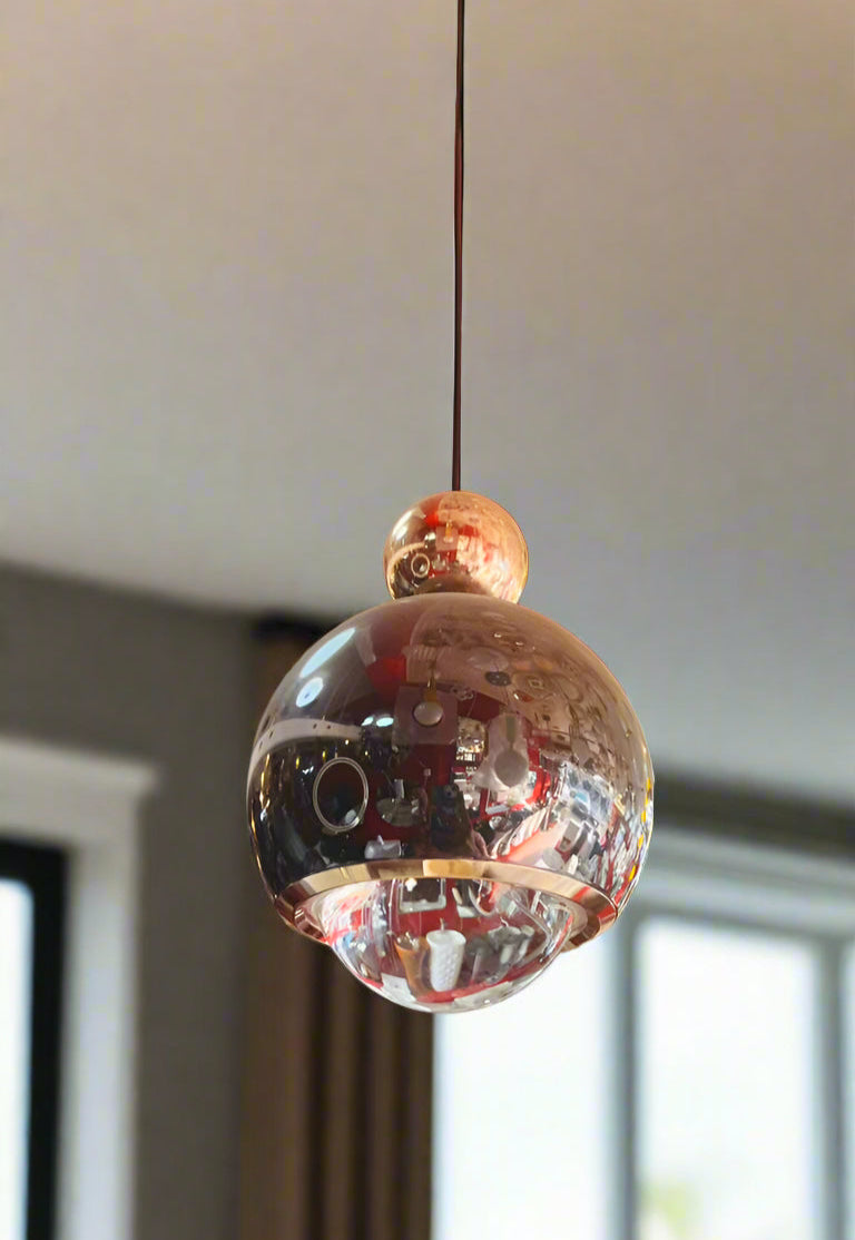 Aurora Globe Pendant - -
