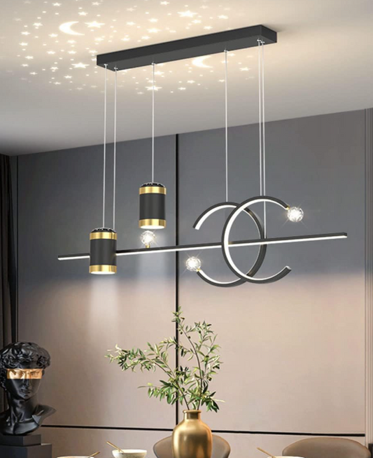 Starlight Orbit Linear Chandelier -