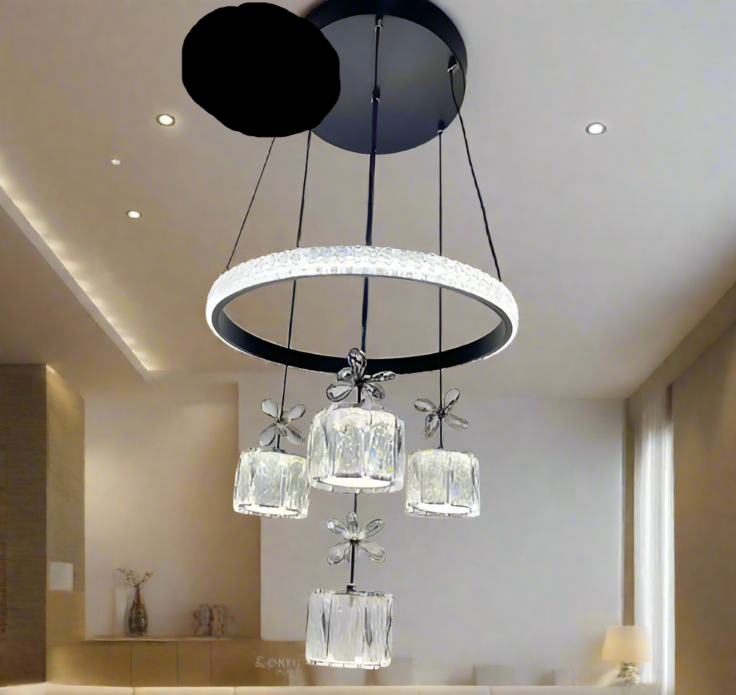 Luminova Wave Pendant - -