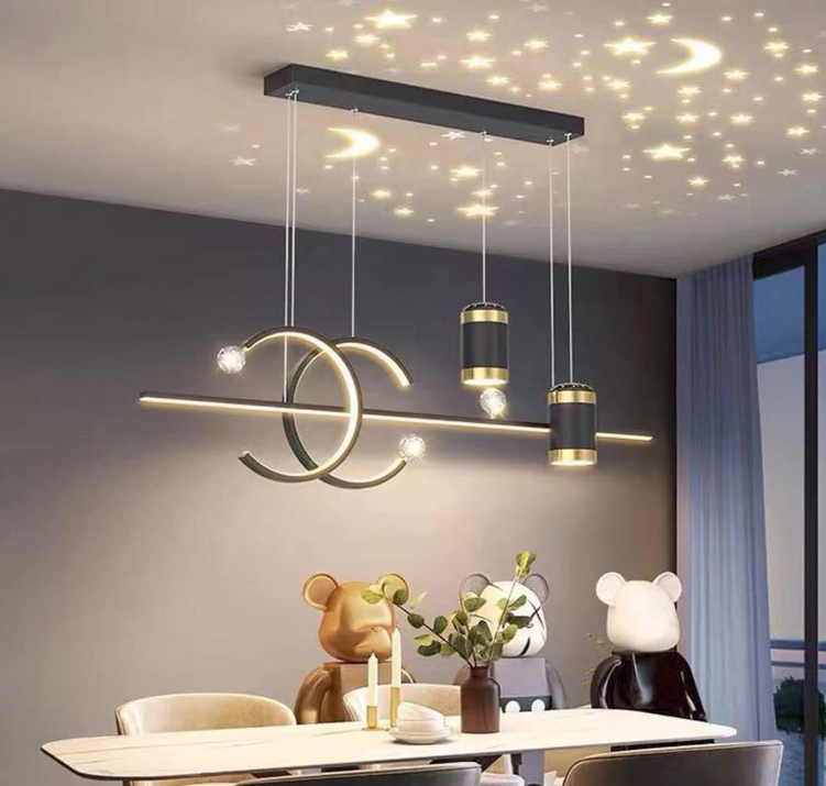 Starlight Orbit Linear Chandelier -