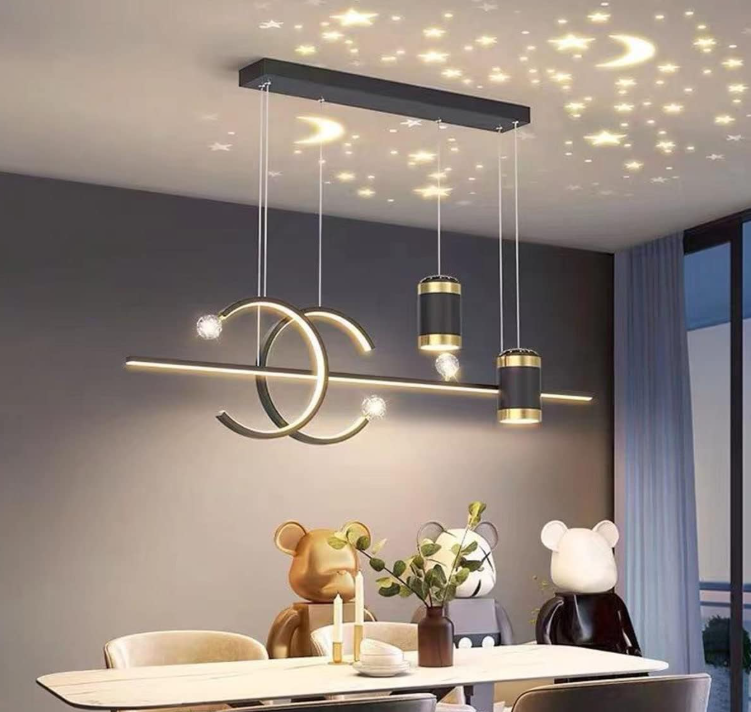 Starlight Orbit Linear Chandelier -