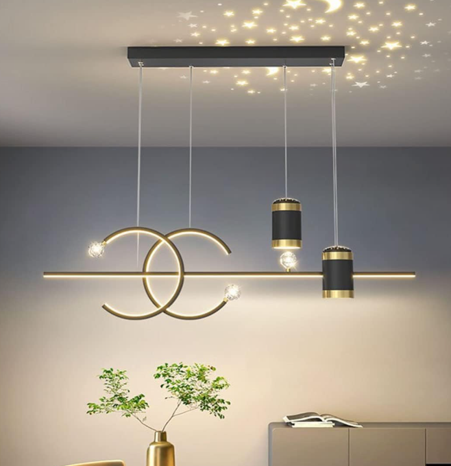 Starlight Orbit Linear Chandelier -