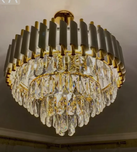 Duchess Tiered Crystal Chandelier - -
