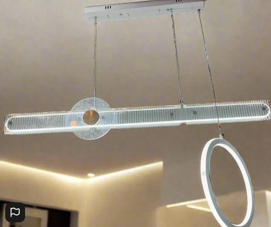 LED Stripe & Ring Pendant