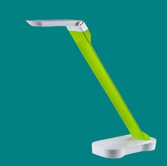 Amangazini adjustable green reading desk task lamp with sleek design and flexible arm