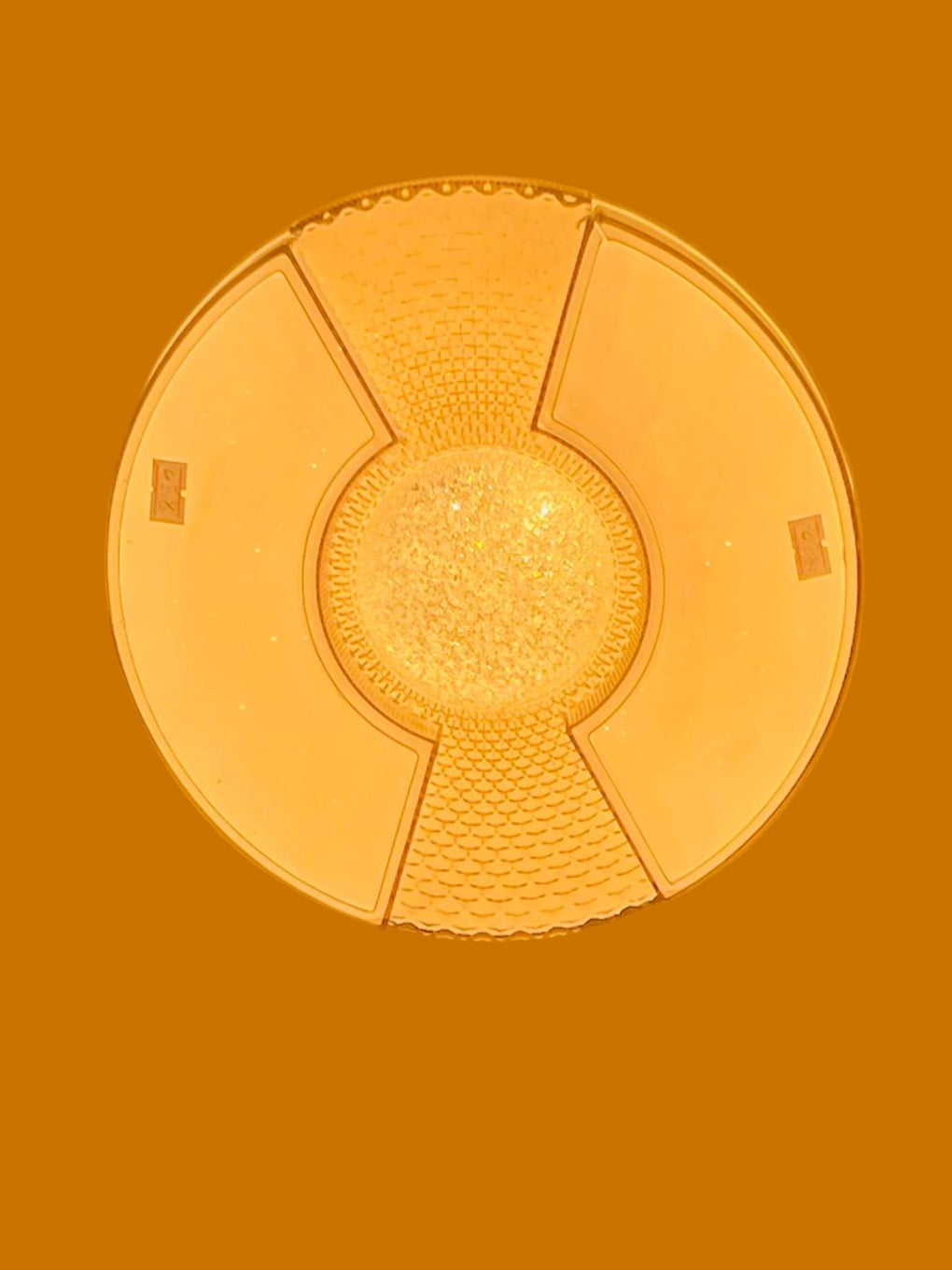 Amangazini LunarMesh flush mount light with unique design for modern home decor