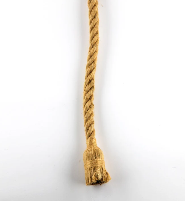 Amangazini Rope Pendant Light featuring a twisted design for unique home decor