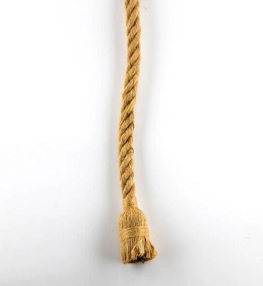 Amangazini Rope Pendant Light featuring a twisted design for unique home decor