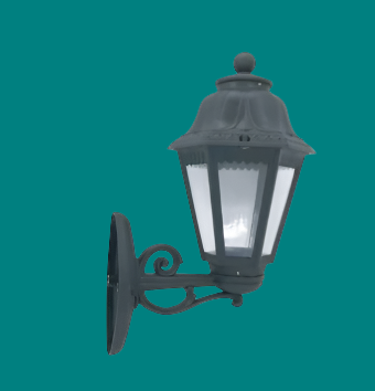 Amangazini rustic exterior light fixture with a classic design and lantern-style shade