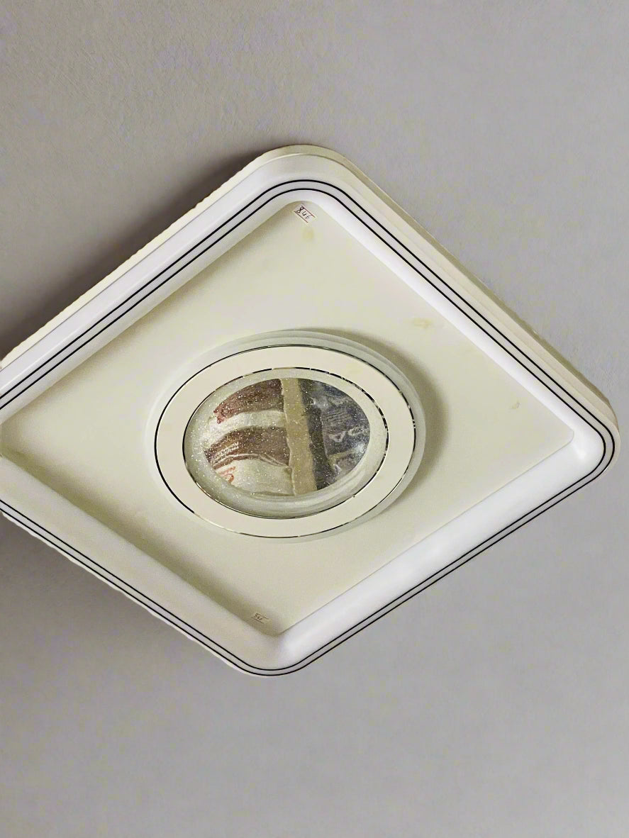 Amangazini unique square ceiling light design with an elegant modern look for stylish interiors