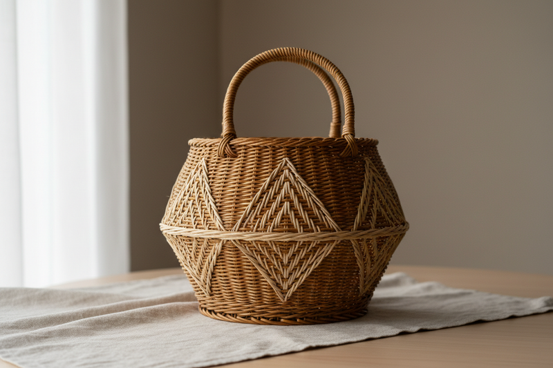 handcrafted basket