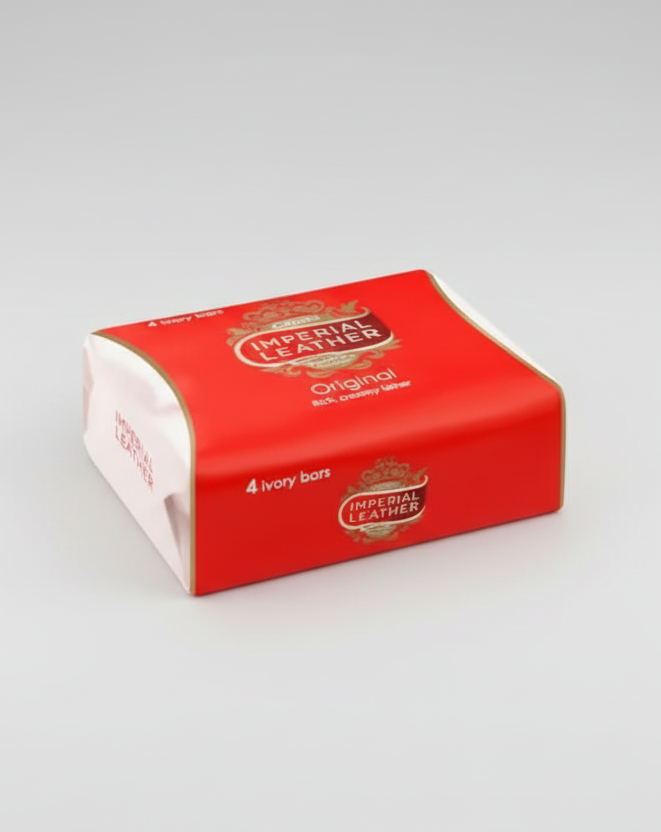 Red box of Imperial Father Original soap on a white background