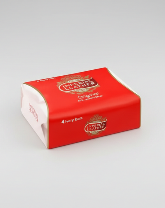 Red box of Imperial Father Original soap on a white background