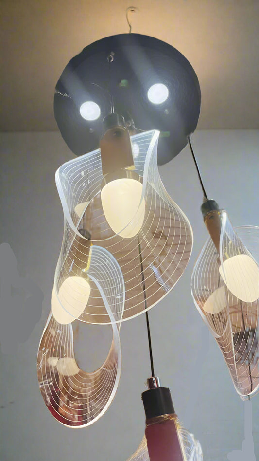 Modern chandelier with unique design
