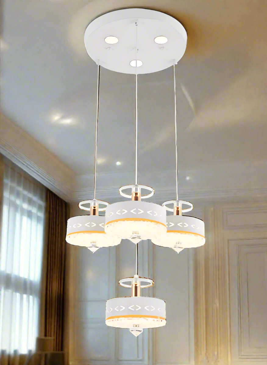 Rhythmic Glow Pendant Cluster -  -