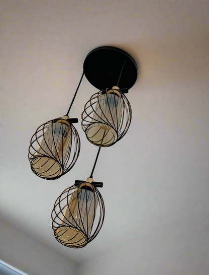 Contemporary Crescent Pendants -  -