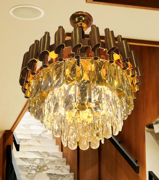 Duchess Tiered Crystal Chandelier -  -