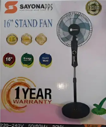 Sayona stand fan SF-2298