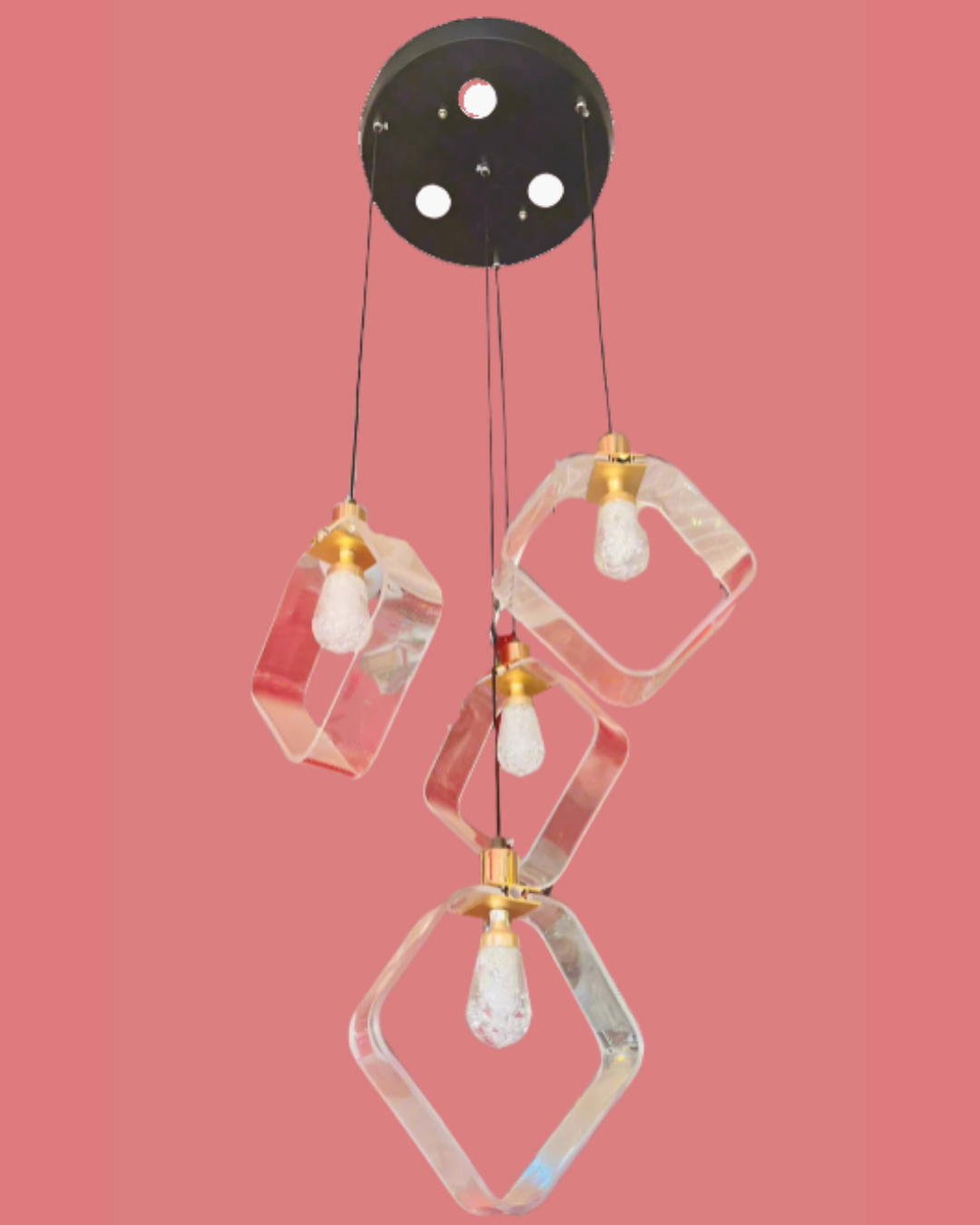 Art Deco Cube Chandelier
