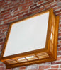 Amangazini Japanese style ceiling light with wooden frame and elegant design for home decor