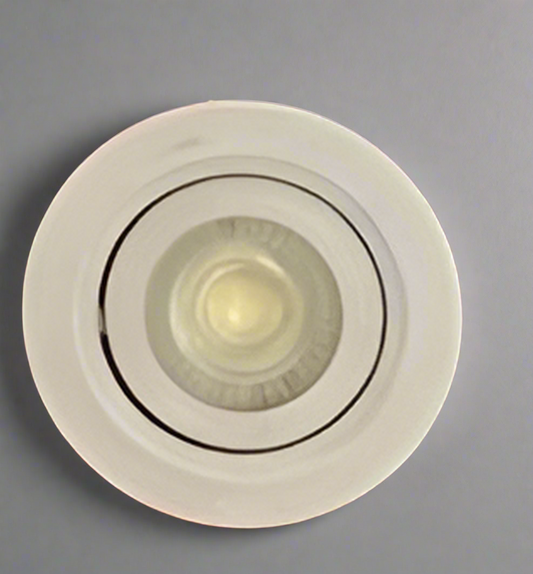 Amangazini minimalist white spotlight designed for modern interior lighting