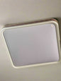 Amangazini square LED ceiling light in white, ideal for modern home lighting solutions