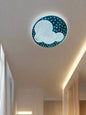 Starry blue cloud ceiling light with a decorative cloud design and star accents for a dreamy atmosphere
