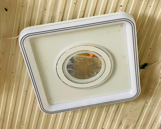 Amangazini unique square ceiling light design with modern sleek finish for stylish illumination